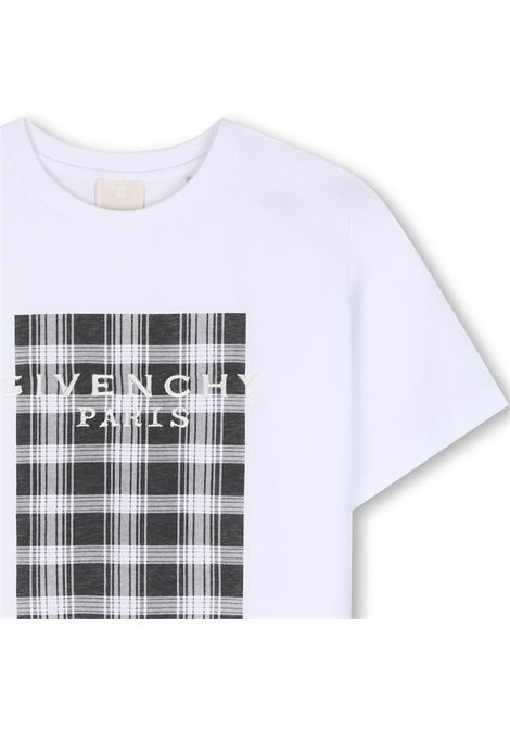 T-shirt con stampa GIVENCHY KIDS | H3134010P